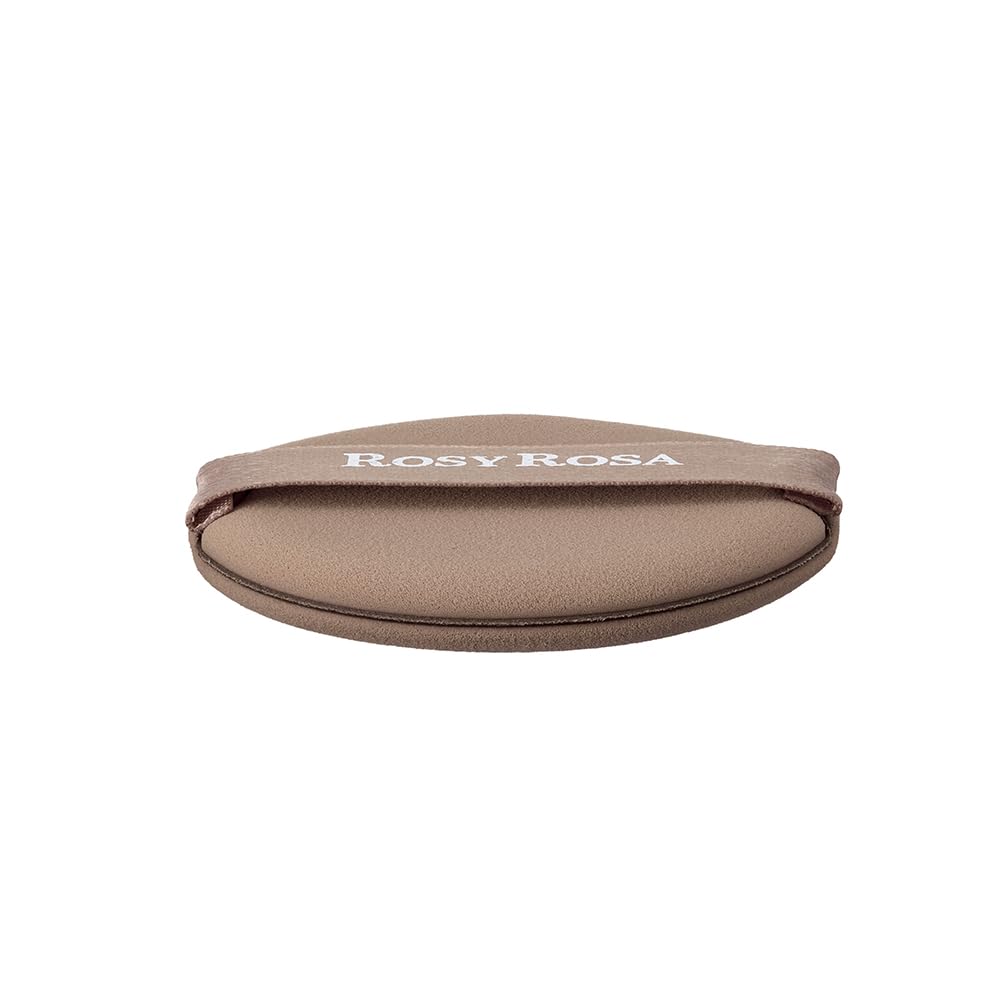 Rosy Rosa Multi Foundation Puff 2P Slim, Brown, Drop-Shaped Latex-Free Puffs for Cushion, Liquid, Cream and Powder Foundation