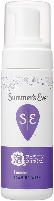 Summer's Eve Feminine Foaming Wash 150mL foam pump bottle