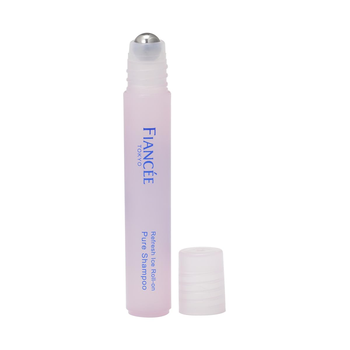Fiancee Refresh Ice Roll-On, Cooling Menthol Roll-On Lotion for Neck, Forehead and Wrists with Pure Shampoo Scent, 7 mL