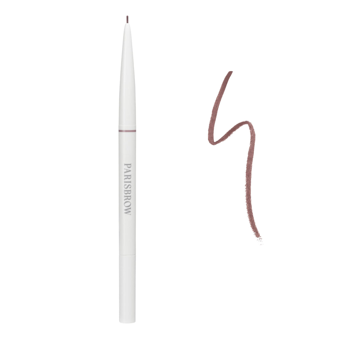 PARISBROW Slim Brow Pencil, 0.9 mm Ultra-Fine Core Eyebrow Pencil with Screw Brush, Smooth and Break-Resistant