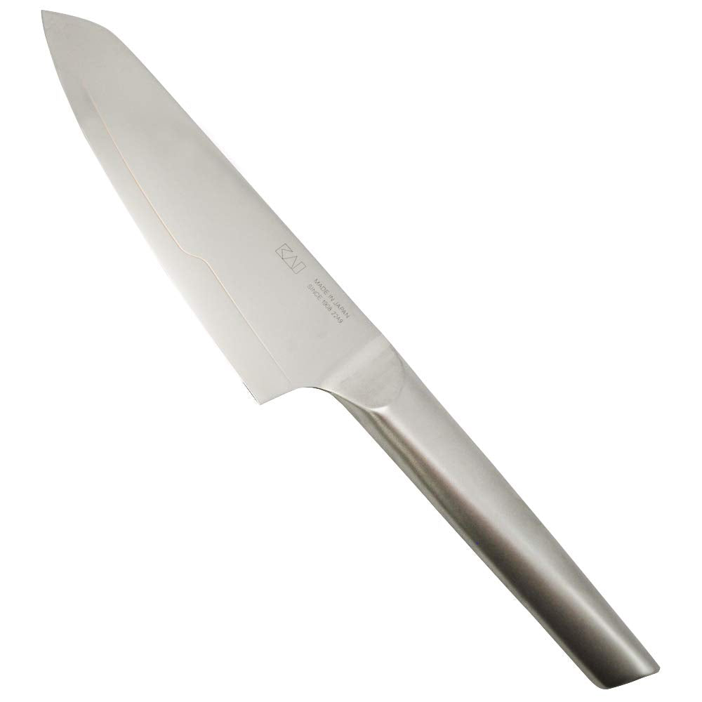 KAI Seki Magoroku 10000ST All-Stainless Santoku Knife 165 mm