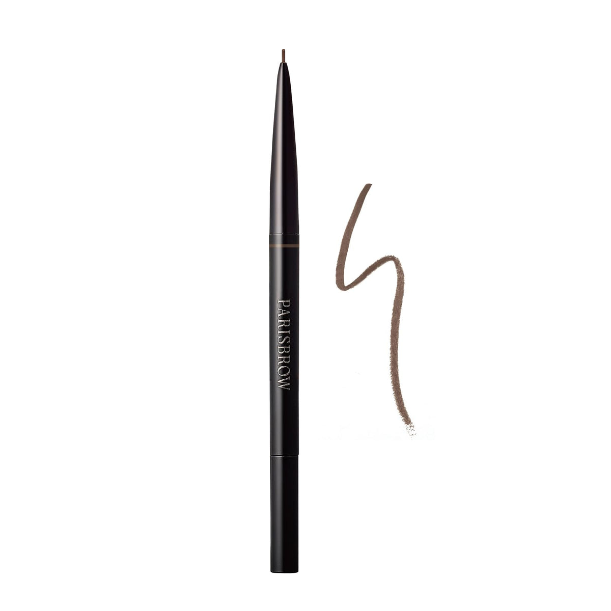 PARISBROW Slim Brow Pencil, 0.9 mm Ultra-Fine Core Eyebrow Pencil with Screw Brush, Smooth and Break-Resistant