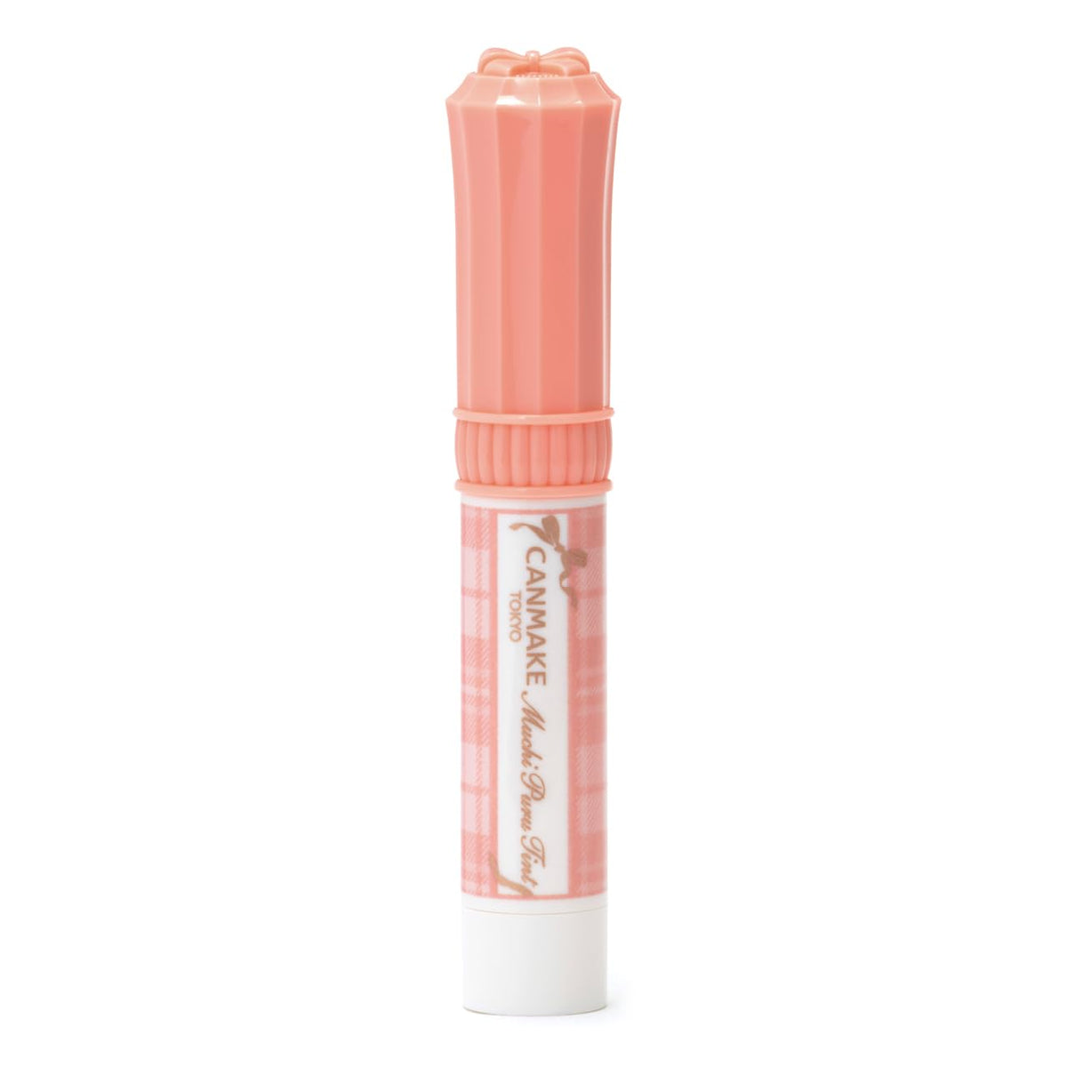 Canmake Muchi Puru Tint, Glossy Plumping-Look Lip Tint Stick with Cooling Feel and Honey, Shea and Argan Oil, 2.5 g