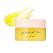 RAFRA Balm Orange Warming Cleansing Balm, Serum-Like Makeup-Removing Balm with Vitamin C Derivative and Orange Scent, 100 g