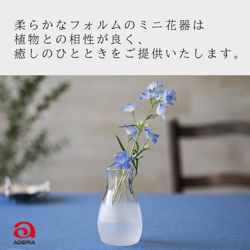 ADERIA Tebineri Mini Flower Vase — Blue — Amazon Japan source image 4