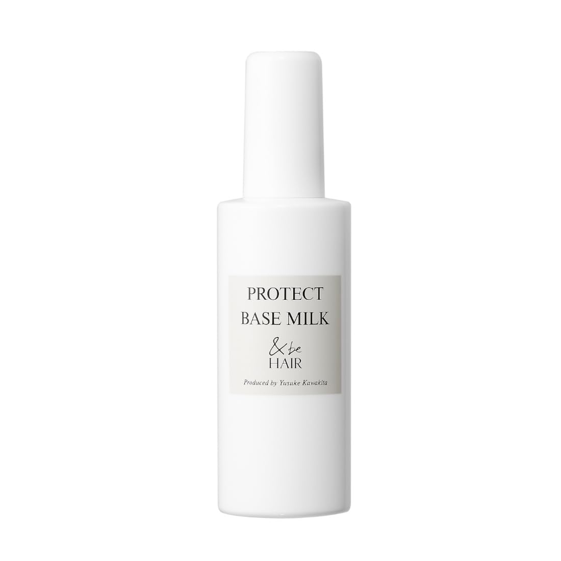 &be HAIR Protect Base Milk, Weakly Acidic Leave-In Hair Milk for Frizz, Colour Fade and Heat Damage, Smooths with Dryer or Iron