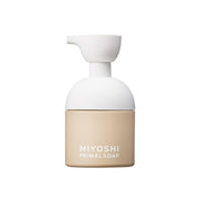 Miyoshi Primal Soap Face, Additive-Free Foaming Face Wash Made of 100 Percent Pure Soap, Fragrance-Free, Preservative-Free and Free of Synthetic Colorants, 200 mL Pump Bottle