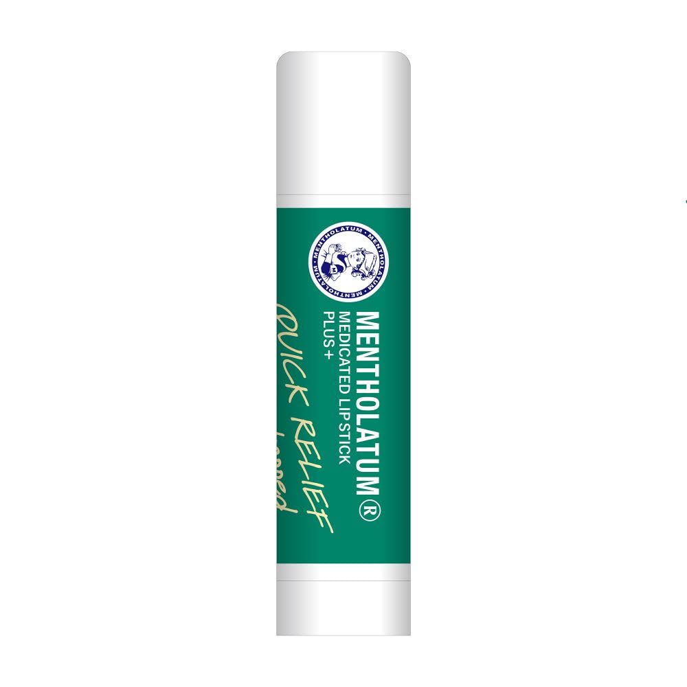 MENTHOLATUM Medicated Lip Stick Plus Menthol — Soft Lip Balm 4.5g