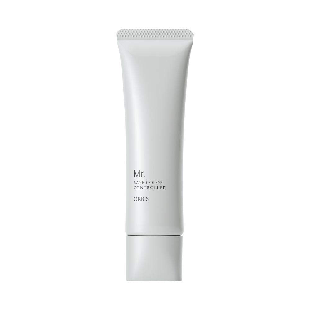 Orbis Mr. Base Color Controller 35 g, Men's Colour-Correcting Cream Base SPF20 PA++ That Washes Off with Facial Cleanser