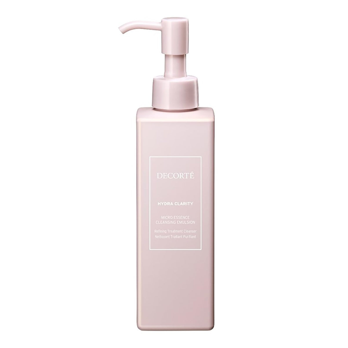 Decorté Hydra Clarity Micro Essence Cleansing Emulsion, Milk Cleanser for Makeup, Pores and Dryness with No Second Wash Needed, 200 ml