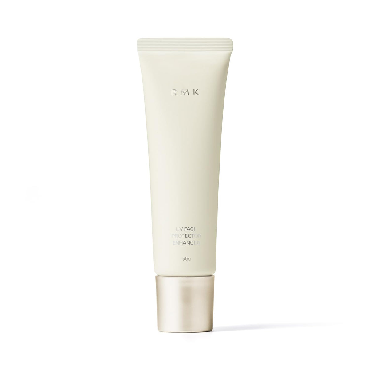 RMK UV Face Protector Enhanced, SPF50+ PA++++ Bare-Skin UV Day Cream and Makeup Base with Glow, 50 g Tube
