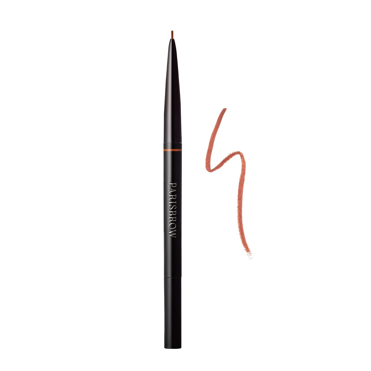 PARISBROW Slim Brow Pencil, 0.9 mm Ultra-Fine Core Eyebrow Pencil with Screw Brush, Smooth and Break-Resistant