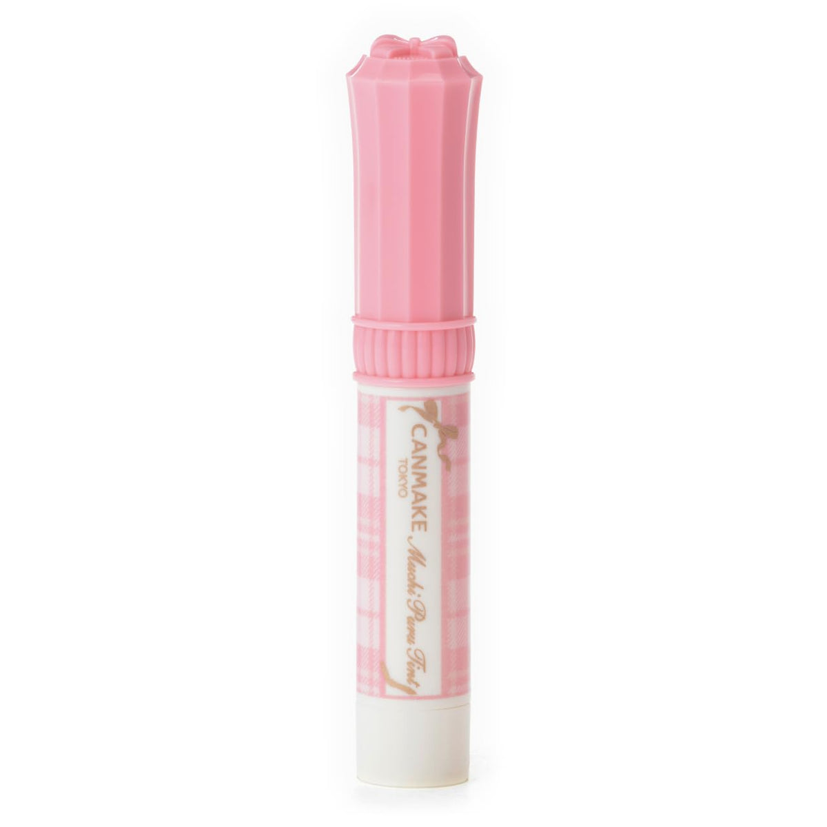 Canmake Muchi Puru Tint, Glossy Plumping-Look Lip Tint Stick with Cooling Feel and Honey, Shea and Argan Oil, 2.5 g