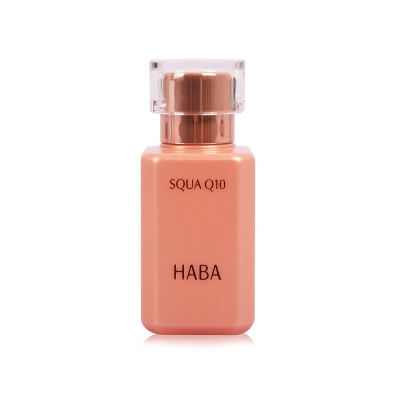 HABA Squa Q10 30 ml, Squalane Facial Oil with Coenzyme Q10 and Tocopherol, Free of Mineral Oil and Surfactants