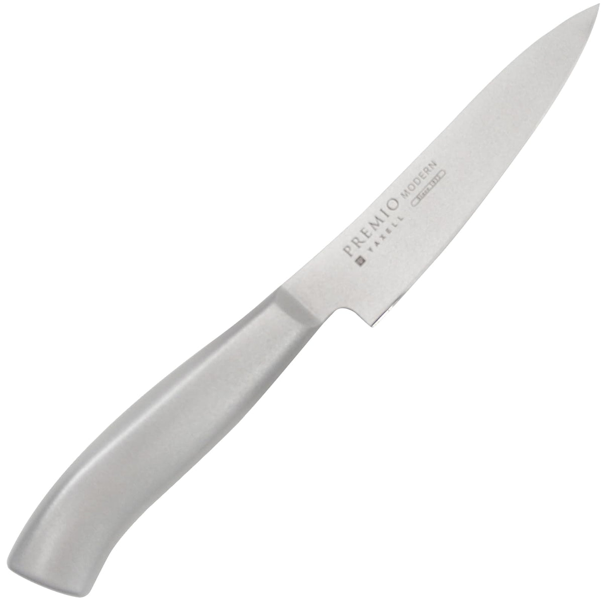 Yaxell Premio Modern Santoku — Silicone-Coated Blade