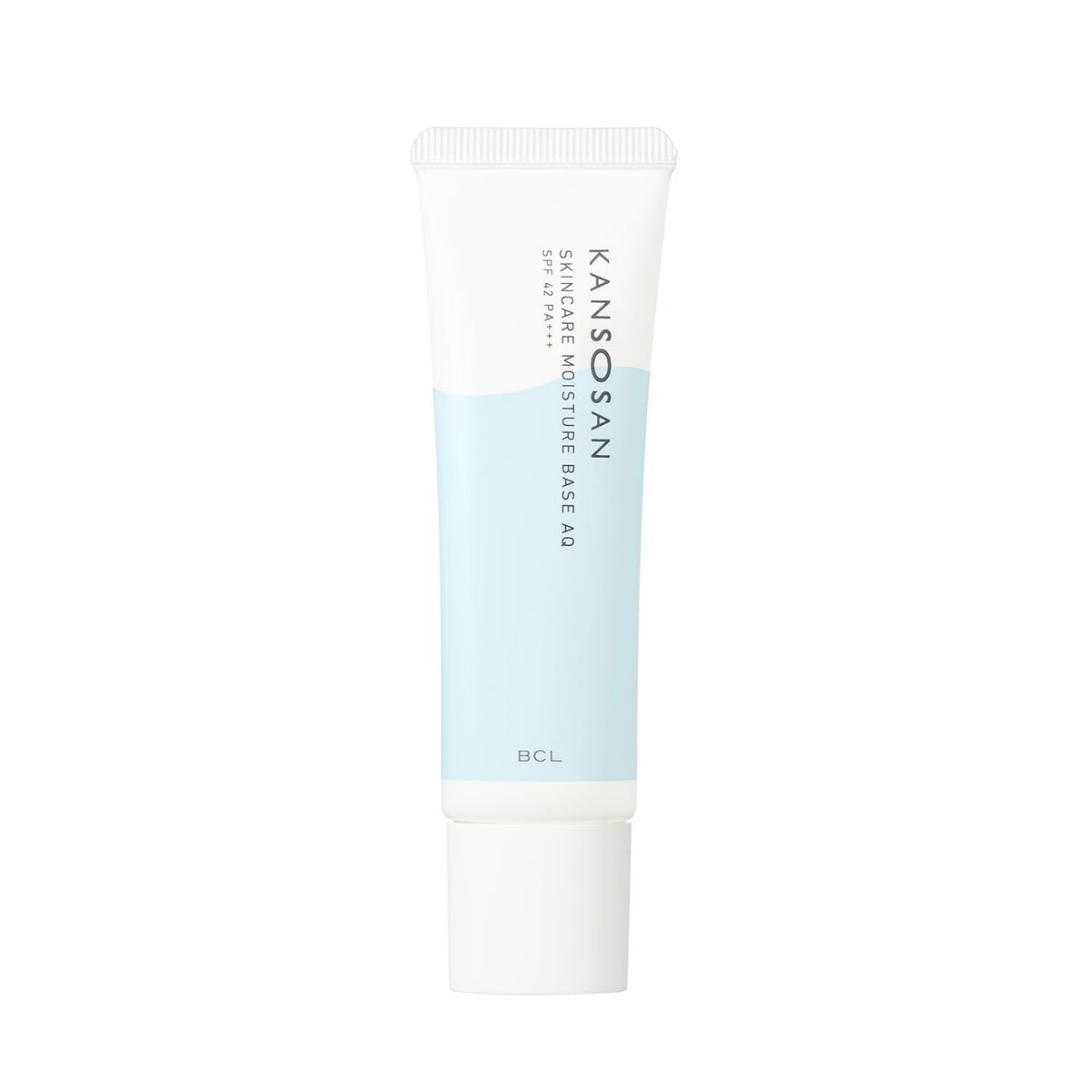 Kansosan Skincare Moisture Base 30 g, All-in-One Hydrating Makeup Base with Niacinamide and Vaseline, SPF42 PA+++, Soap-Washable, for Dry Skin