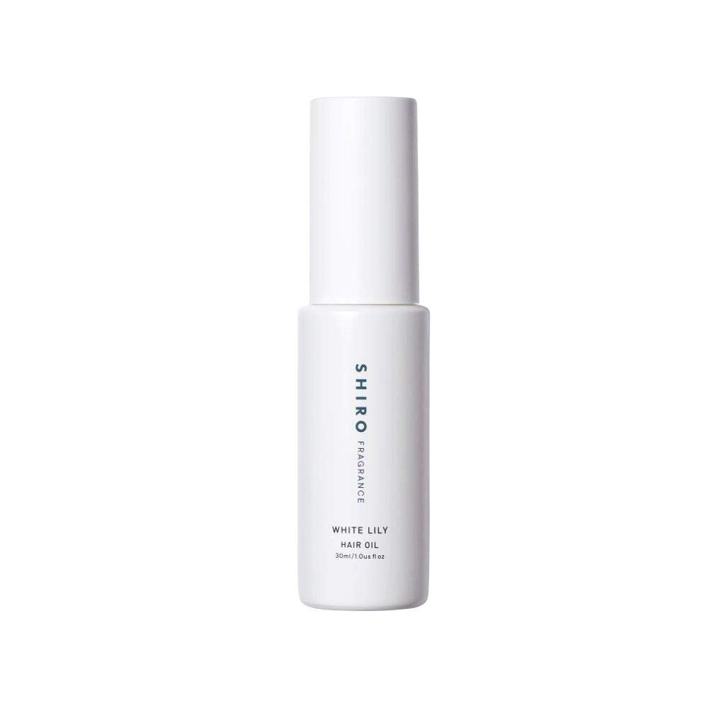 SHIRO White Lily Hair Oil, Light Floral Hair Oil with Crambe Seed Oil, 30 ml