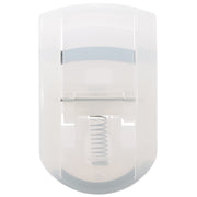 MUJI Portable Eyelash Curler, Compact Clear Curler with Replacement Rubber