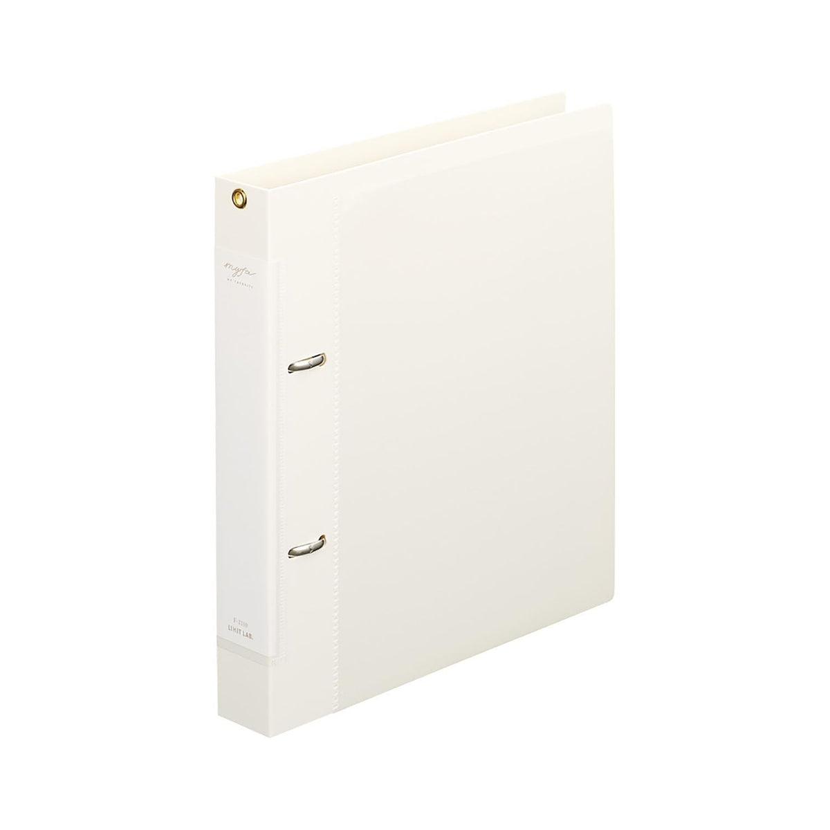 Lihit Lab Collection Ring File, Mini, A5, A5 Wide, A4, A4 Wide or A4 Super-Wide with 2 or 4 Rings and Polypropylene Cover for Cards, Photos and Papers, Jet Black or Milky White