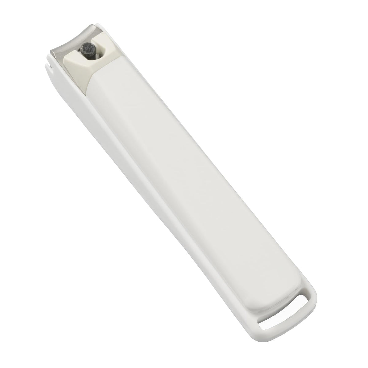 KAI New Standard Nail Clipper with Stopper Case, Stainless Steel Blade and Etched Nail File, Sizes S and M Curved Blade or L Straight Blade, Made in Japan