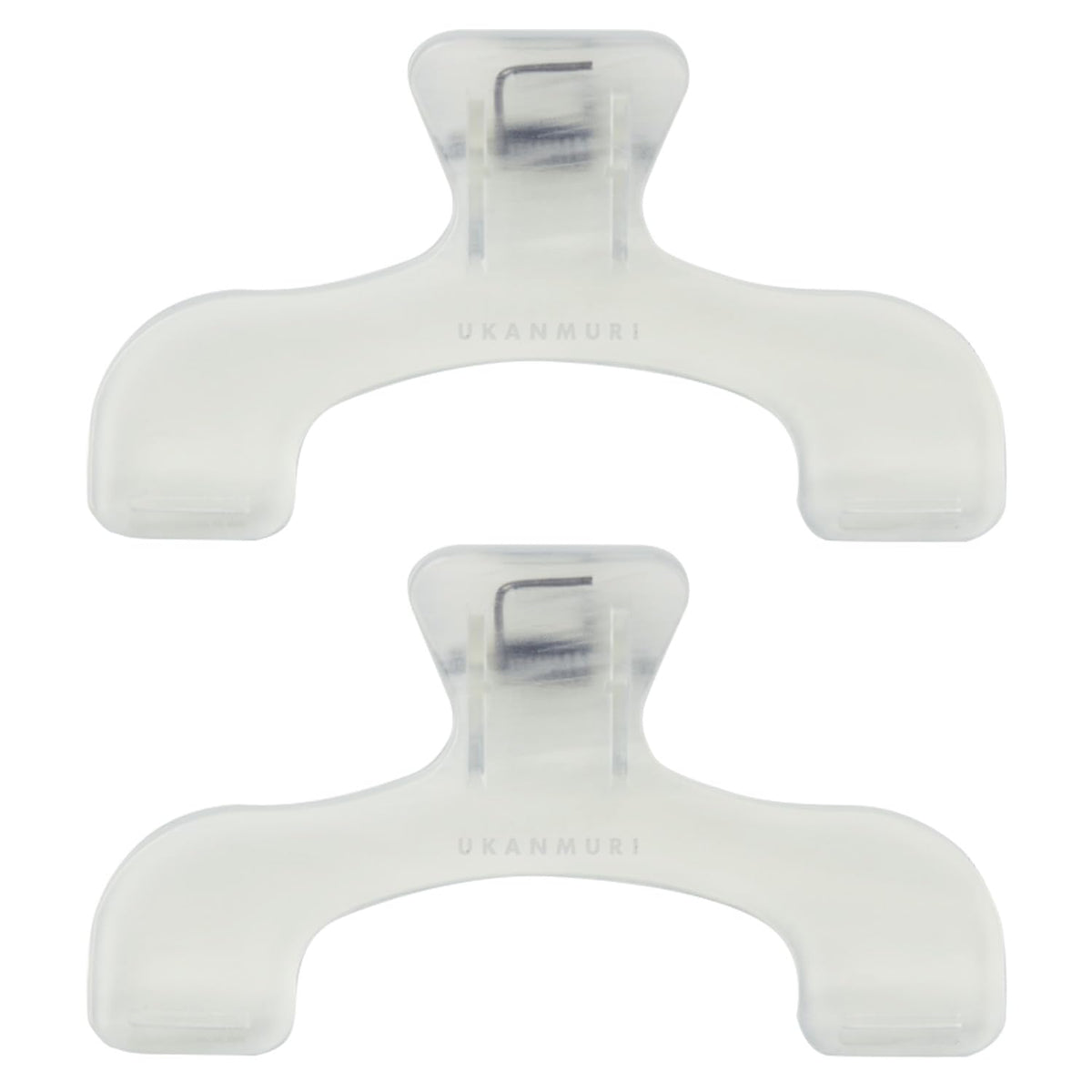 Sunstar Ukanmuri Book Page Clip, ABS Clip that Holds a Book Open at Two Points Without Hiding the Middle, Standard 120 x 76 x 40 mm or Mini 72 x 47 x 25 mm, Six Colours, Single or Set of 2