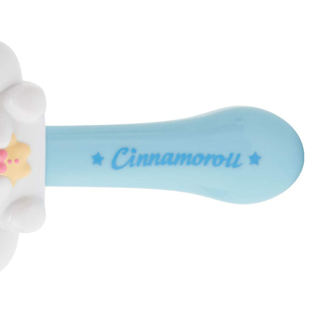Sanrio Character-Shaped Hair Brush with Cushion Pins, Cinnamoroll, Kuromi, My Melody, Pochacco or Hangyodon