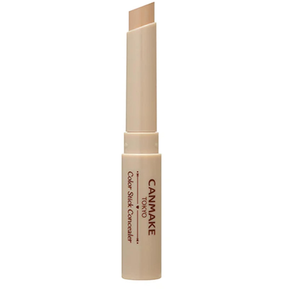 Canmake Color Stick Concealer, Smooth High-Coverage Concealer Stick for Blemishes and Under-Eye Shadows, 1.9 g