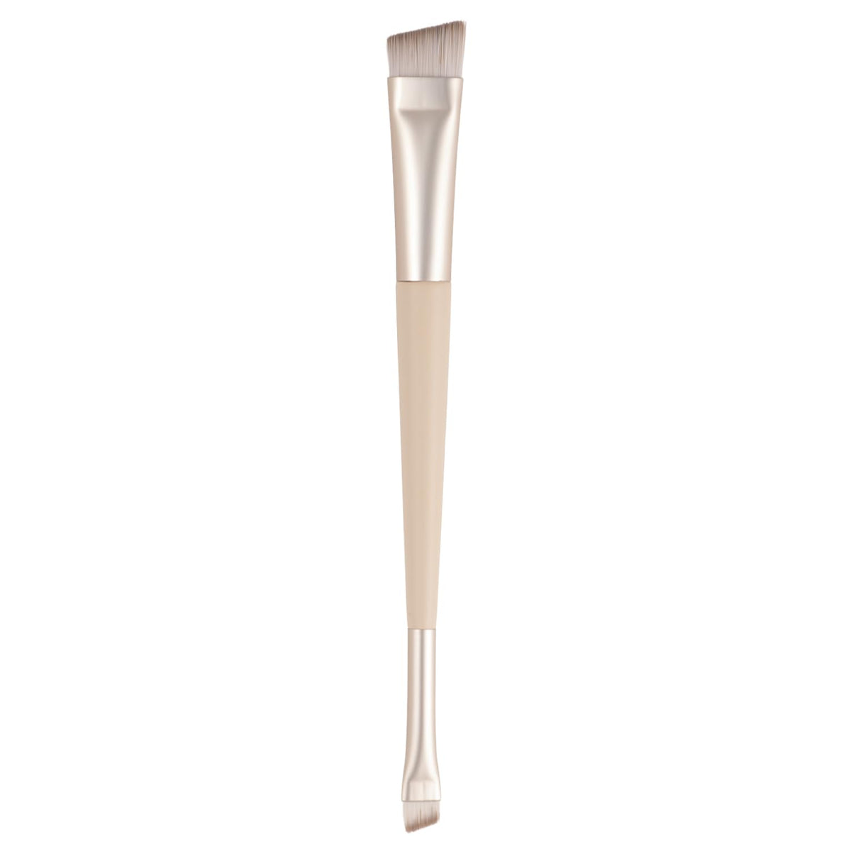 KAI Double-Ended Eyebrow Brush KQ2159, 2-Way Wide and Ultra-Fine Makeup Brush for Brows and Fine Lines