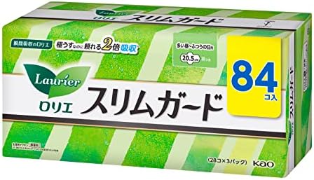 Laurier Slim Guard, 2x absorption, 20.5cm, 84-piece value pack
