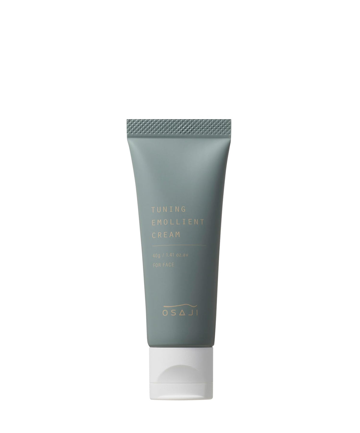 OSAJI Tuning Emollient Cream 40 g, Rich Face Cream with Lactic Acid Minerals That Locks In Moisture, Aromatic Woody Scent