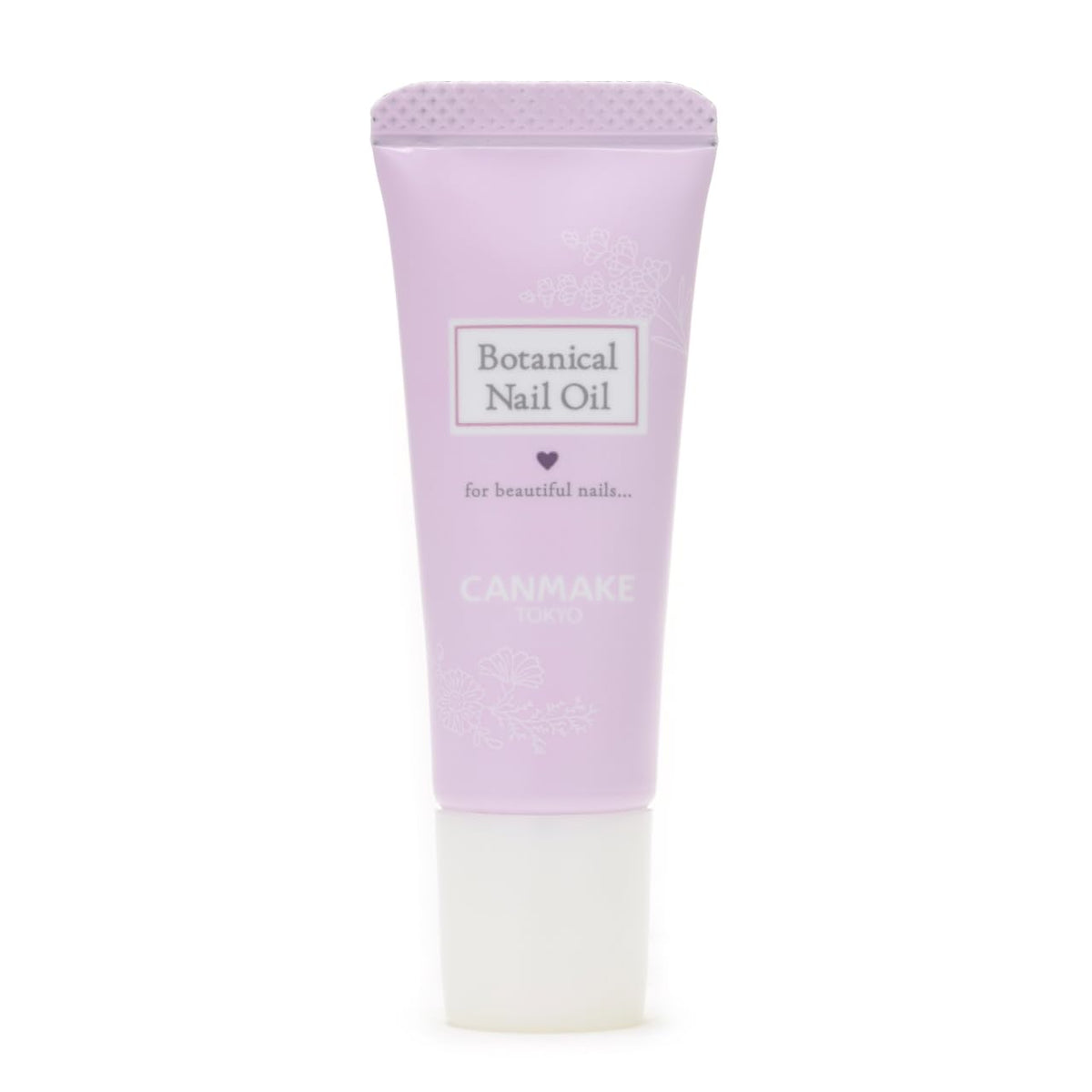 Canmake Botanical Nail Oil, Fragrance-Free Cuticle and Nail Care Oil, 9 mL Drop Tube