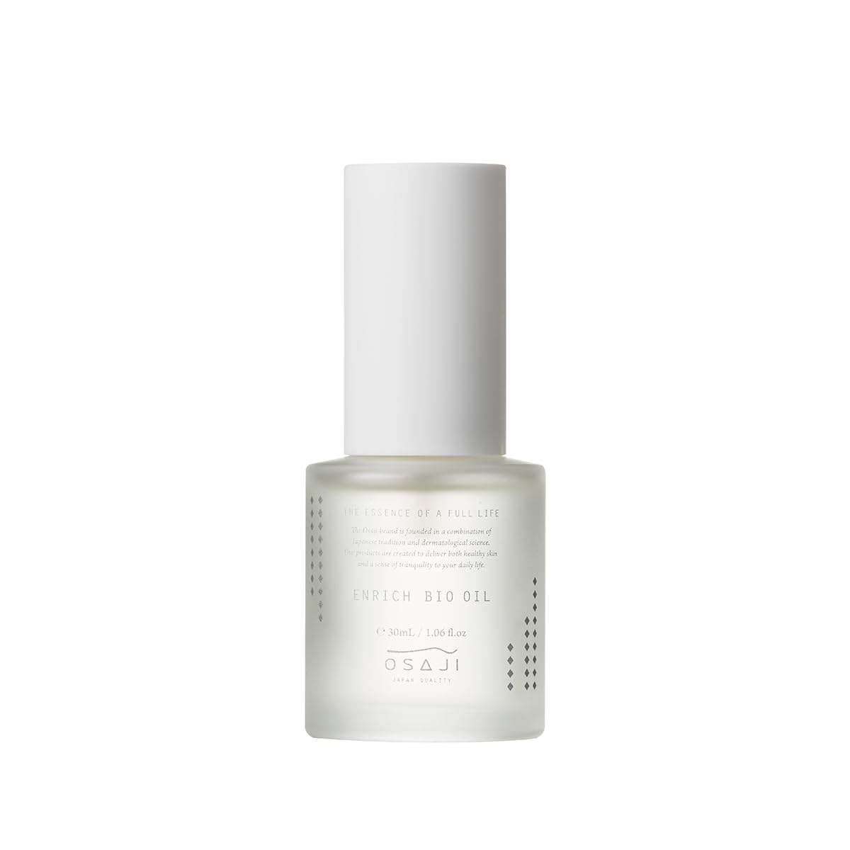 OSAJI Enrich Bio Oil 30 ml, Skin Oil for Mature Skin with Four Base Oils and a Geranium and Damask Rose Scent