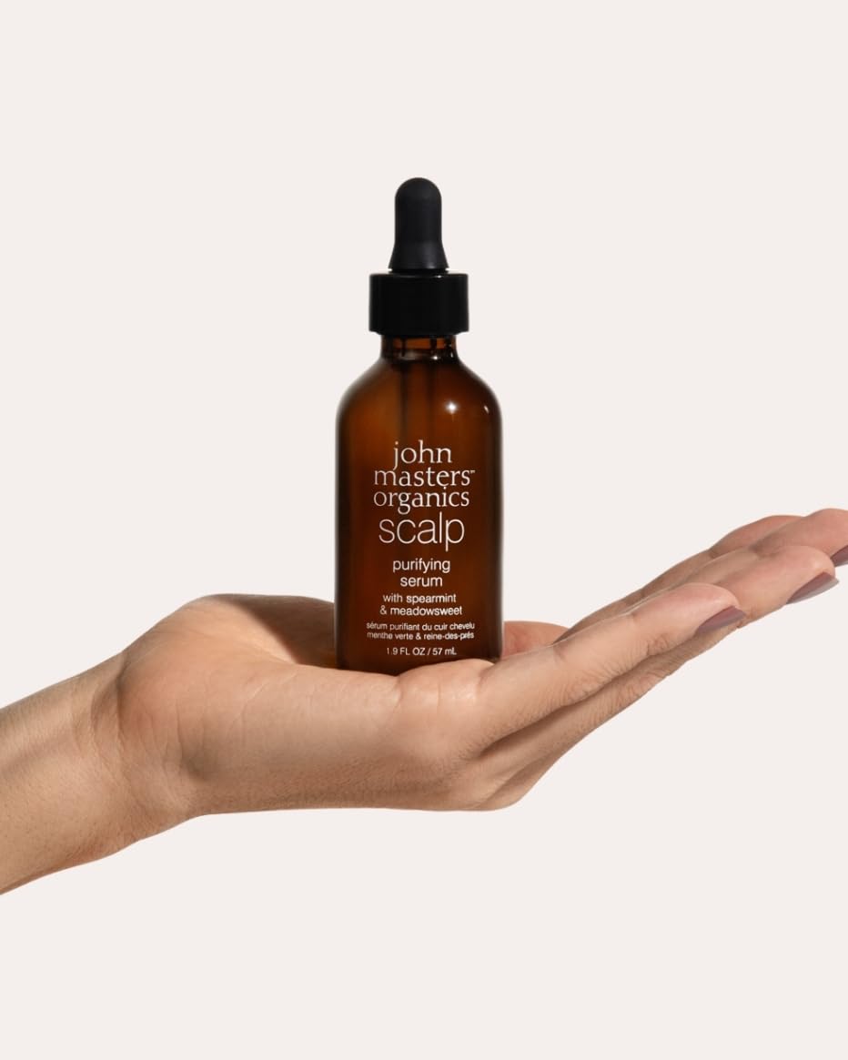 John Masters Organics Scalp Purifying Serum with Spearmint and Meadowsweet, 57 mL
