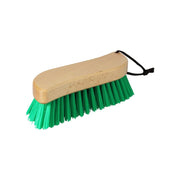 Azuma Handy Deck Brush, Wooden-Handle Scrub Brush for Entrance Tiles and Concrete, 21 x 5 x 6 cm, Synthetic, Fern or Pakin Fibre