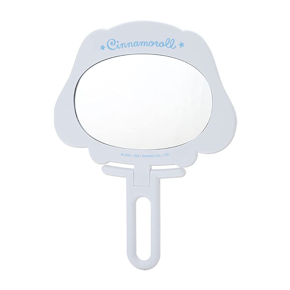 Sanrio Character Face-Shaped Folding Hand Mirror, Stand Mirror, 6 Characters