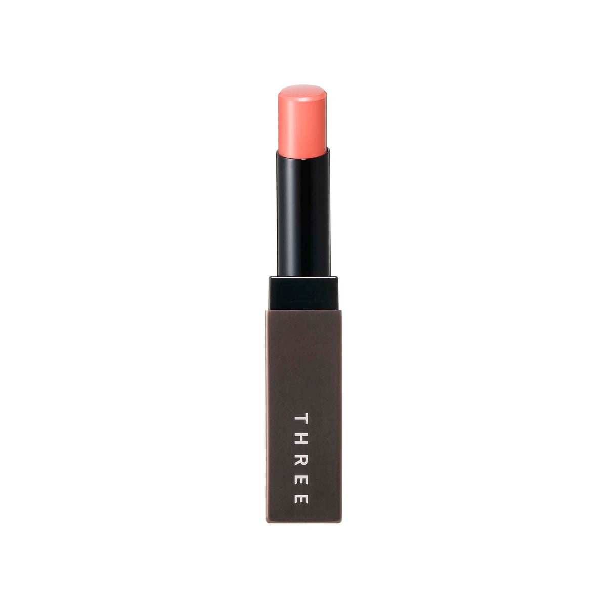 THREE Lip Conscious Protector SPF35 PA+++ 2 g, Coral Tinted Lip Base with Argan Oil and Shea Butter, UV-Absorber-Free