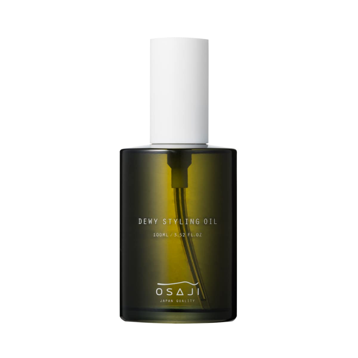 OSAJI Dewy Styling Oil 100 ml, Silicone-Free Hair Oil for Frizz, Shine and Hold with a Light Spreading Texture and Floral Woody Scent