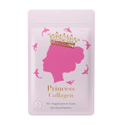 Ginza Tomato Princess Collagen, 90 Tablets, 30 Days, Peach Flavor with Shark Collagen and Vitamin C
