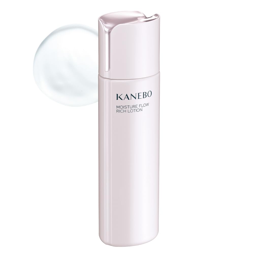 KANEBO Moisture Flow Rich Lotion, Refreshing Hydrating Face Lotion That Leaves Skin Soft and Full of Moisture, 180 ml