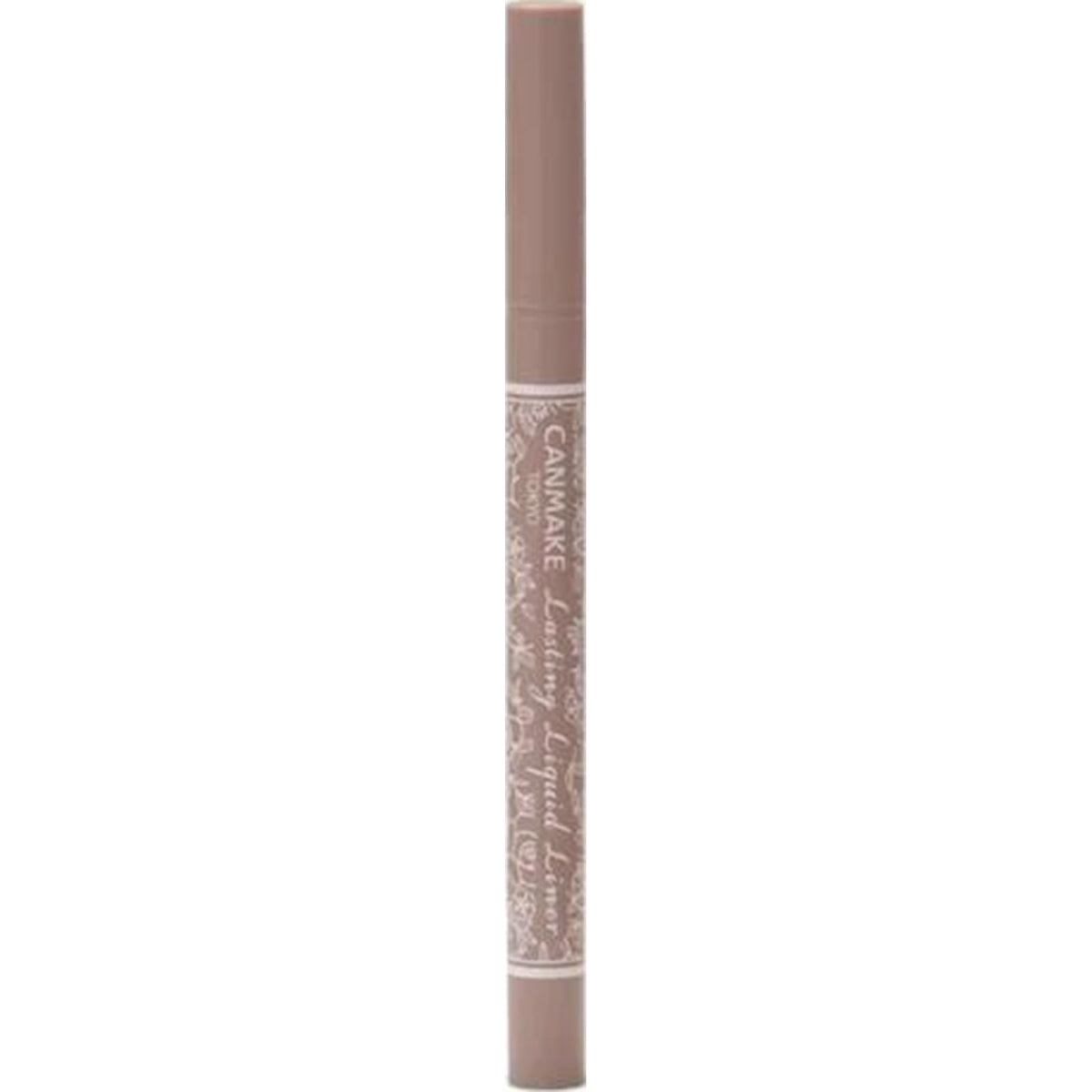 Canmake Lasting Liquid Liner, 0.1 mm Ultra-Fine Quick-Drying Liquid Eyeliner that Resists Water, Sweat, Tears and Sebum and Washes Off with Warm Water