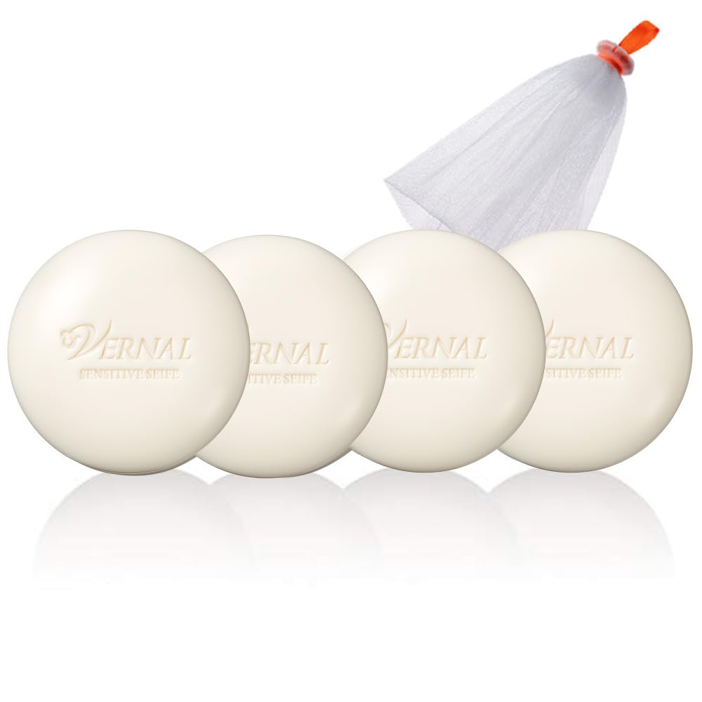 Vernal Basic Soap 4‑Pack (Ank 90g×2 & Sensitive Zaif 90g×2) — source image 5