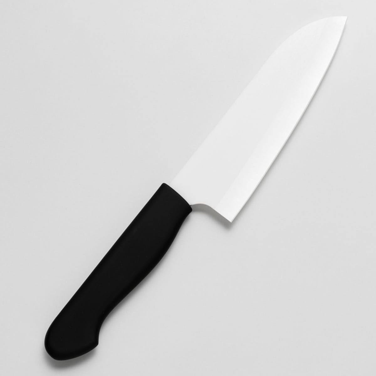 Nitori Soft Grip Ceramic Knife KY021 — Santoku Or Small Santoku
