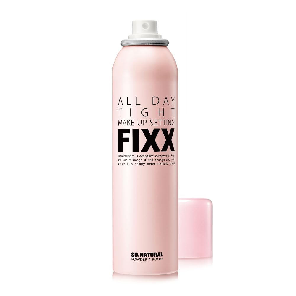 SO NATURAL Fine‑Mist Spray — Ultra‑Fine Film Locks All‑Day Makeup