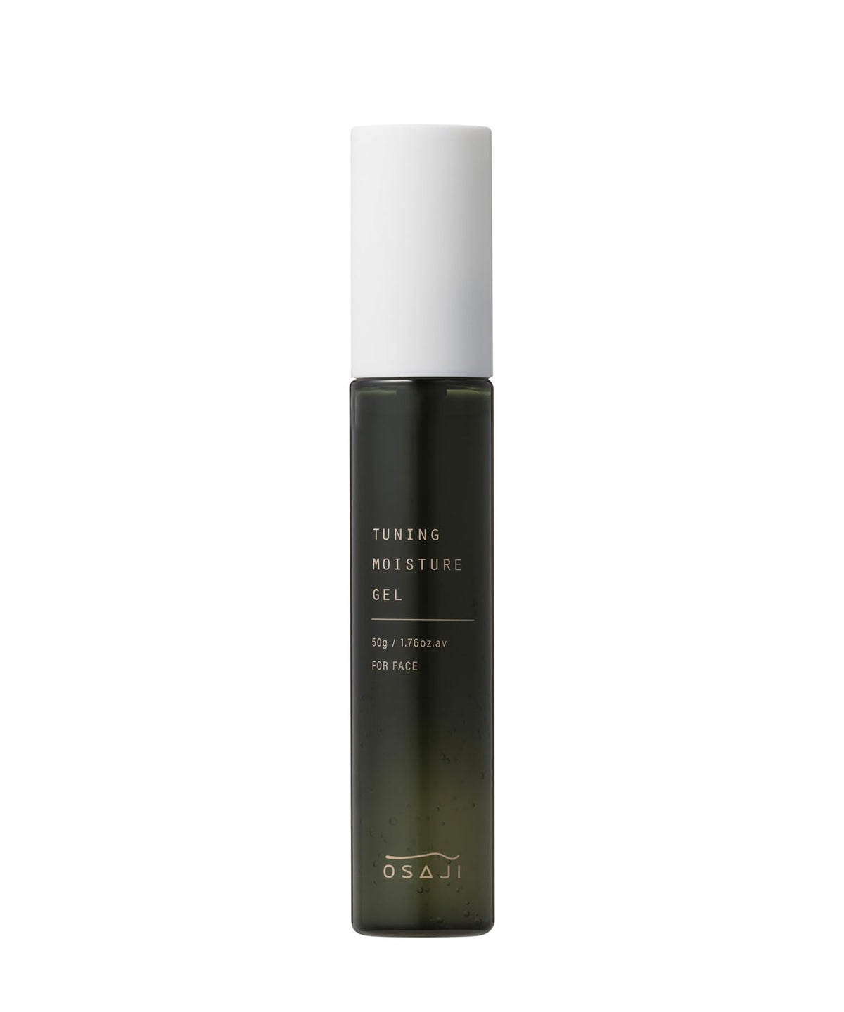 OSAJI Tuning Moisture Gel 50 g, Fresh Face Gel with Lactic Acid Minerals That Forms a Moisture Veil, Aromatic Woody Scent