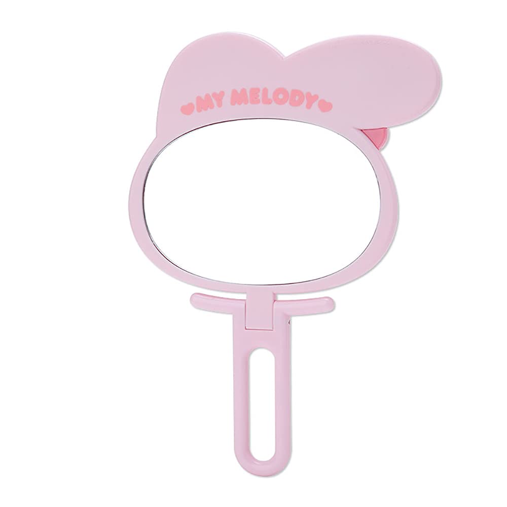 Sanrio Character Face-Shaped Folding Hand Mirror, Stand Mirror, 6 Characters