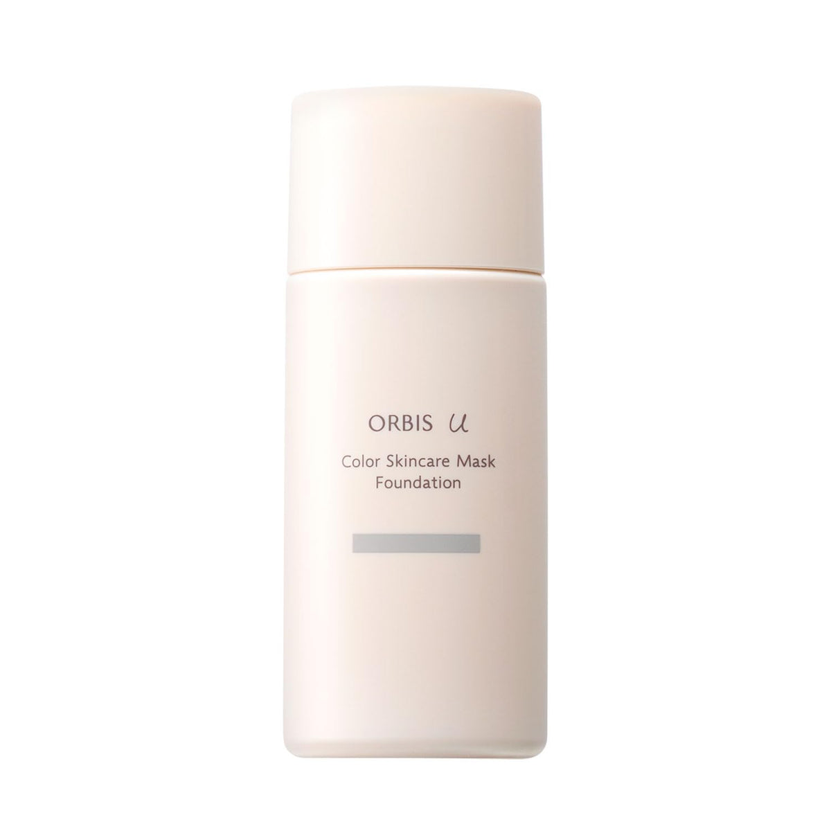 ORBIS U Color Skincare Mask Foundation, Liquid Foundation SPF20 PA++ in Pink Natural 02, Full-Cover Long-Wear Skincare Base Makeup, 25 mL