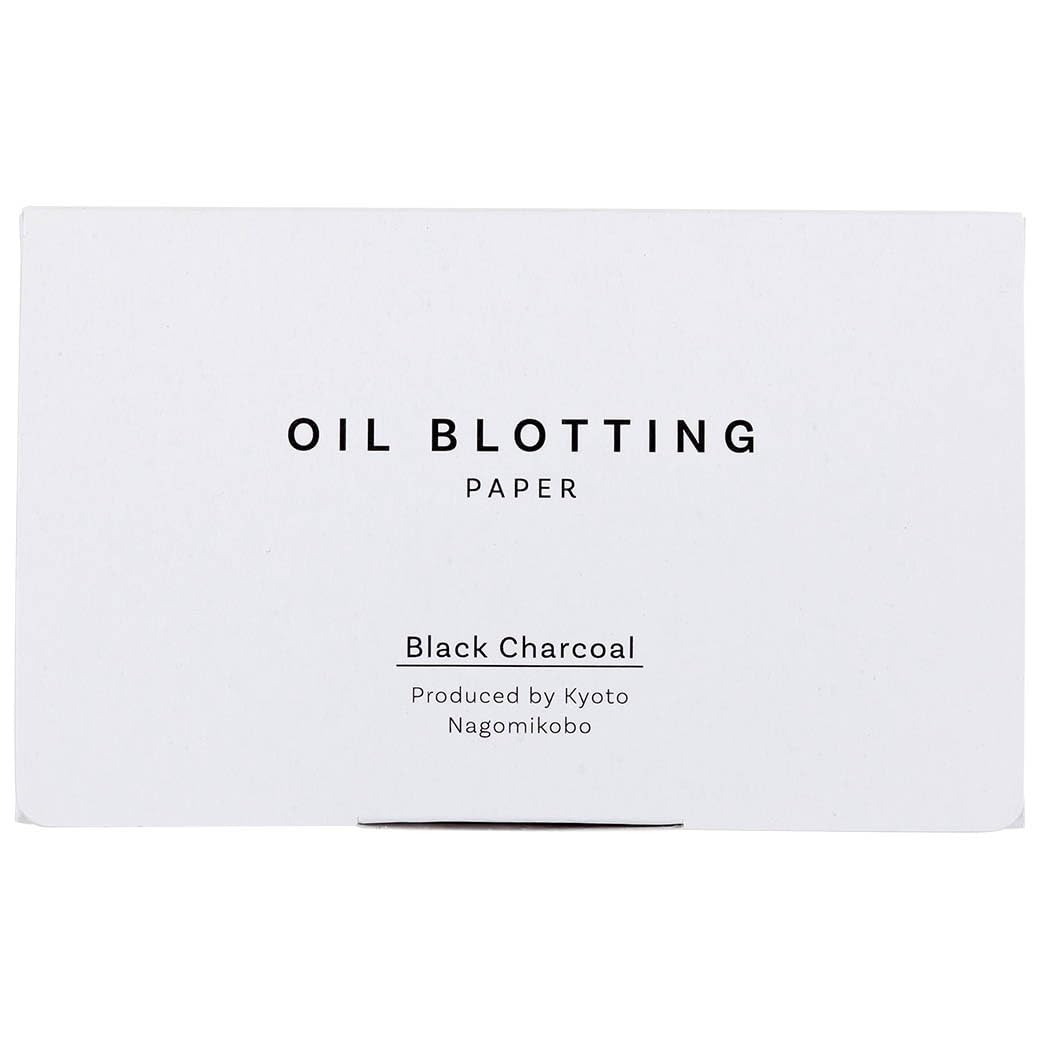 Japanese Oil Blotting Paper, 100 Sheets per Box, Mino Washi, Green Tea or Black Charcoal, Pack of 1 or 2, Made in Japan