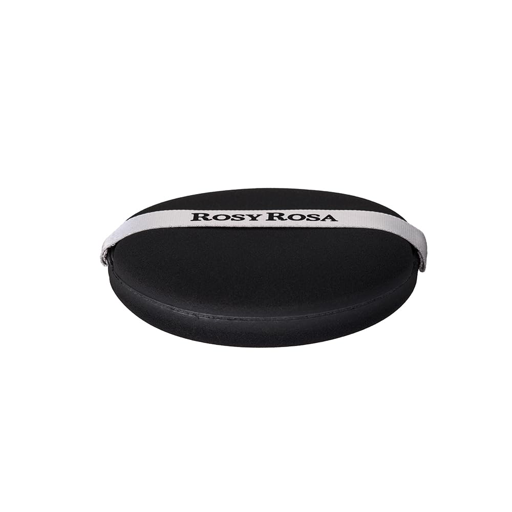 Rosy Rosa Multi Foundation Puff, 2 Latex-Free Round Makeup Puffs for Powder, Liquid, Cream and Cushion Foundation, 59 mm