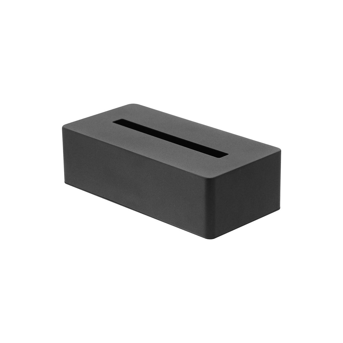 Yamazaki Tower Tissue Box Case, Plain Steel Case for a Tissue Box or Paper Towels That Fits Any Interior, Weighty Steel Look, Boxes Up to 7 cm Tall, 26.5 cm Wide, 26.5 x 13.5 x 7.5 cm and 1250 g, White or Black