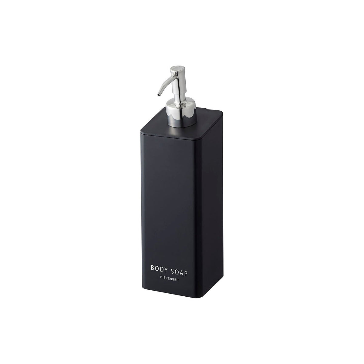 Yamazaki Tower Magnetic Two-Way Soap Dispenser, 500 mL Dispenser That Sticks to a Steel Wall and Pumps While Stuck, 7 x 9 x 24 cm and 305 g, Shampoo White or Shampoo Black or Conditioner White or Conditioner Black or Body Soap White or Body Soap Black
